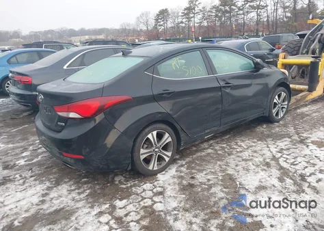 2015 Hyundai Elantra Sport from USA, damaged, VIN KMHDH4AH1FU344004